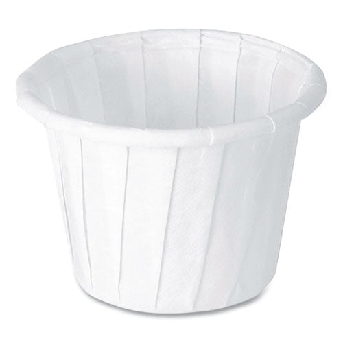 Paper Portion Cups, ProPlanet Seal, 0.75 oz, White, 250/Bag, 20 Bags/Carton