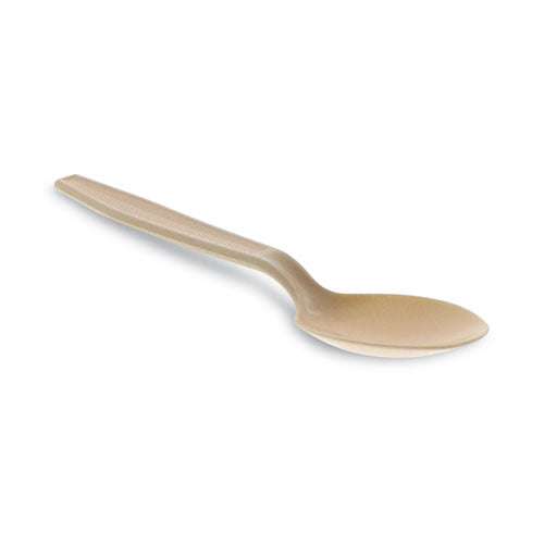 EarthChoice PSM Cutlery, Heavyweight, Spoon, 5.88", Tan, 1,000/Carton