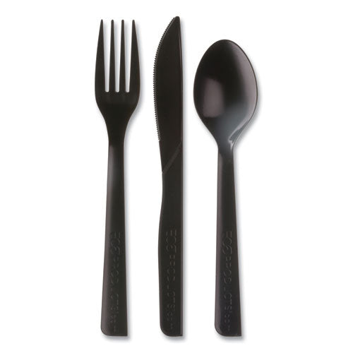 100% Recycled Content Cutlery Kit - 6", 250/carton