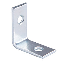 Prosource CB-B01-C4PS Corner Brace, 1 in L, 1 in W, 1/2 in H, Steel, Zinc-Plated, 1.8 mm Thick Material