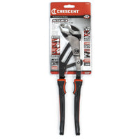 Crescent Z2 Auto-Bite Series RTAB12CG Tongue and Groove Plier, 12.8 in OAL, 2-3/4 in Jaw, Self-Locking Adjustment