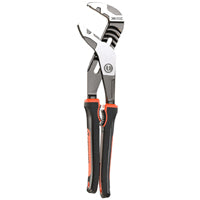 Crescent Z2 K9 Series RTZ212CG Tongue and Groove Plier, 12.8 in OAL, 2.6 in Jaw, Black/Rawhide Handle, 1.85 in W Jaw