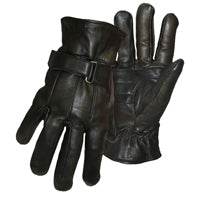 BOSS THERM 7182M Insulated Gloves, M, Wing Thumb, Self-Hemmed Cuff, Grain Sheepskin Leather Palm