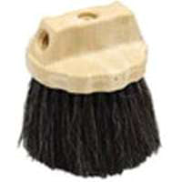 Marshalltown 832 Stippling Brush, 5 in Dia Brush, Horsehair/Polypropylene Trim