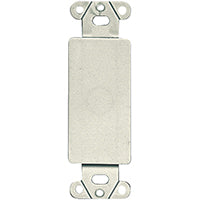 Eaton Wiring Devices 2160W-BOX Wallplate Adapter, 1-Gang, Polycarbonate, White