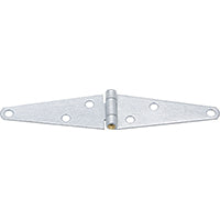 National Hardware N128-249 Strap Hinge, 1.61 in W Frame Leaf, Steel, Screw Mounting, 60 lb