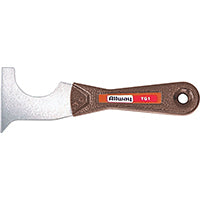 ALLWAY TOOLS TG1 Putty Knife, 4-1/2 in W Blade, Steel Blade, Steel Handle