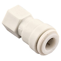 WATTS PL-3060 Pipe Adapter, 1/4 in, Tube x FIP, Plastic, 150 psi Pressure