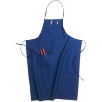 CLC Tool Works Series BS60 Loop Neck Bib Apron, 29 to 46 in Waist, Cotton, Blue, 3-Pocket