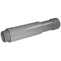 Carlon E945 E945G Expansion Coupling, 1-1/4 in Female Socket, 6 in L, PVC, Gray