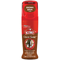 Kiwi Color Shine Series 11313 Shoes Polish, Brown, Liquid, 2.5 oz Can