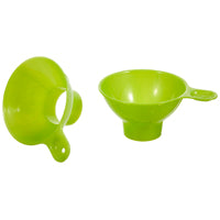 Arrow Plastic 1406 Canning Funnel, Plastic, Lime Green, 7-1/2 in L