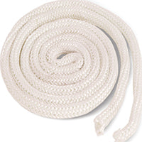 ROPE GASKET FBRGLS 1X6 WHT