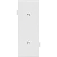 Eaton Cooper Wiring STC14W Wallplate, 1.9 in L, 4.84 in W, 0.23 in Thick, 1 -Gang, Polycarbonate, White