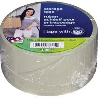 IPG 9852 Packaging Tape, 54.6 yd L, 1.88 in W, Polypropylene Backing, Clear