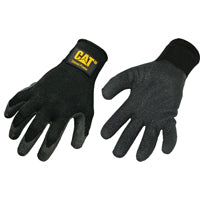 GLOVE KNIT BACK LATEX PALM LRG