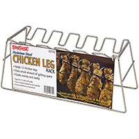 Bayou Classic 0770 Chicken Leg Rack, Stainless Steel