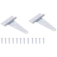 ProSource LTH-Z03-C2PS T-Hinge, Steel, Zinc, Fixed Pin, 180 deg Range of Motion, 26 (Pair) lb