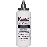 KESON 8BLACK Marking Chalk Refill, Black