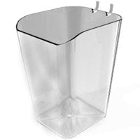 BIN CUP CLEAR 6X4X4-1/2IN