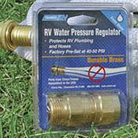 CAMCO 40055 Water Pressure Regulator, 3/4 in ID, Female x Male, 40 to 50 psi Pressure, Brass