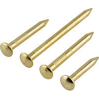 OOK 50034 Hanging Nail, Brass Plated