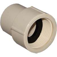 NIBCO T00057C Pipe Adapter, 1 in, Slip x FIP, CPVC