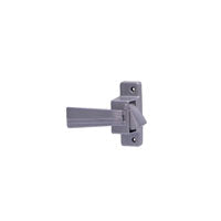 ProSource 31604-U-PS Inside Door Latch, Zinc, Aluminum, 5/8 to 1-1/2 in Thick Door, 5/8 in Backset