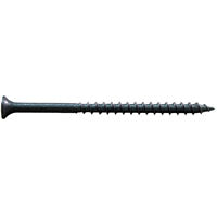 ProFIT 297198/281198 Deck Screw, #10 Thread, 3-1/2 in L, Coarse Thread, Bugle Head, Combo Drive, Sharp Point, Gray