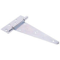 ProSource HTH-Z10-013L T-Hinge, Steel, Zinc, Fixed Pin, 180 deg Range of Motion, 70 (Pc) lb