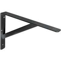 BRACKET SHELF STL HD 12IN BLK