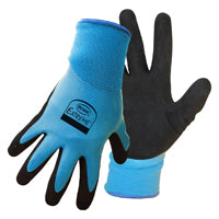 BOSS 8490L EXTREME Double Dipped Gloves, L, Flexible Knit Wrist Cuff, Latex