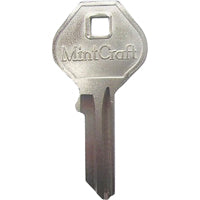 ProSource KB50-B Key Blank, Brass, Nickel, For: 600-2869, 600-2877, 012-0147 50 to 60 mm ProSource Brass Padlocks