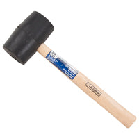 MALLET RUBBER WOOD HANDLE 24OZ