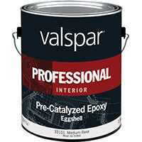 Valspar 045.0033101.007 Interior Paint, Eggshell, 1 gal Can