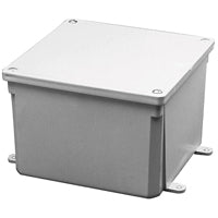 Carlon E989R Molded Junction Box, Noryl, Recessed, Surface Mounting