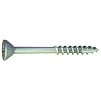 Grabber Construction G10350GB Deck Screw, #10 Thread, 3-1/2 in L, Coarse Thread, Flat Head, Star Drive, QuickGrab Point