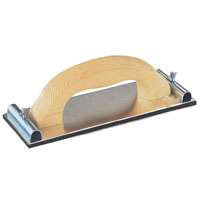 Vulcan 15014-1 Hand Sander, 9.5 in L x 3.5 in W in Pad/Disc, Comfort Grip Handle