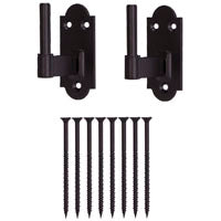 ProSource SH-S09-PS Pintel, 3-1/2 x 1-1/2 x 2-5/8 in, Black, Screw Mounting