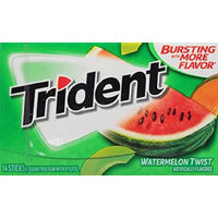 Trident MOZ01112 Gum, Watermelon Twist Flavor, 1.1 oz