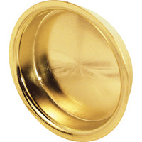 Prime-Line N 6699 Door Pull, 5/16 in D, Steel, Brass