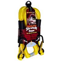 Wellington CZB4 Stretch Rope, 8 mm Dia, 4 ft L, Polypropylene, Yellow