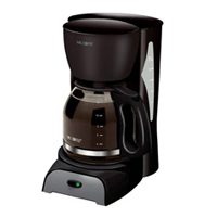 Mr. Coffee SK13-RB Coffee Maker, 12 Cups Capacity, 900 W, Black