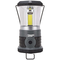 PowerZone 63992 Portable Lantern, D Battery, D Battery, LED Lamp, 1250 Lumens, 25 m Beam Distance, 40 hrs Run Time