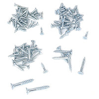 ProSource JL82101 Wood Screw Set, Zinc Plated, 95-Piece