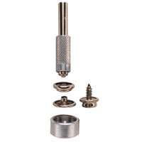 GENERAL 1267 Screw Snap Fastener Kit, Nickel