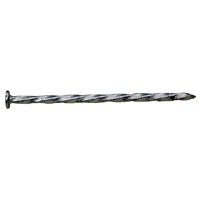 ProFIT 0010198 Deck Nail, 16D, 3-1/2 in L, Steel, Hot-Dipped Galvanized, Flat Head, Spiral Shank, 1 lb