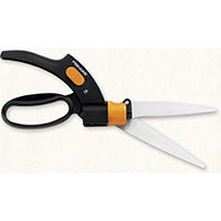 FISKARS Shear Ease 92146964J Grass Shear, 5 in L Blade, Steel Blade