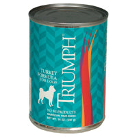 Triumph 6600201 Dog Food, Turkey Flavor, 14 oz Can