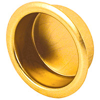 Prime-Line N 6846 Door Pull, 5/16 in D, Steel, Brass